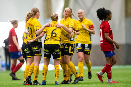 Elfsborgs spelare jublar