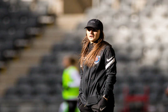 Eskilstunas tränare Elena Sadiku
