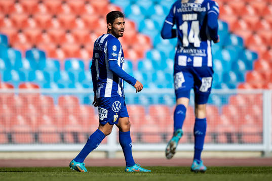IFK Göteborgs Hosam Aiesh jublar