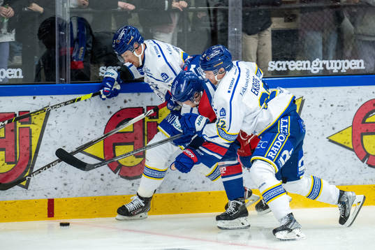 Leksands Tobias Ekberg och Marek Hrivik
