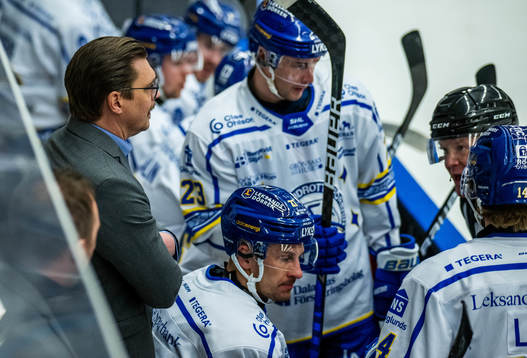 Leksands tränare Björn Hellkvist