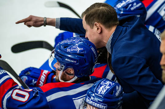 Oskarshamns tränare Martin Filander