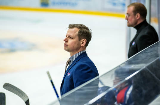 Oskarshamns tränare Martin Filander