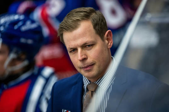 Oskarshamns tränare Martin Filander