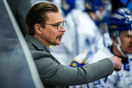 Leksands tränare Björn Hellkvist