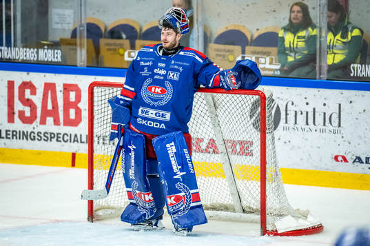 Oskarshamns målvakt Tim Juel