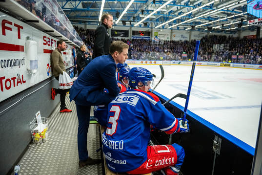 Oskarshamns tränare Martin Filander