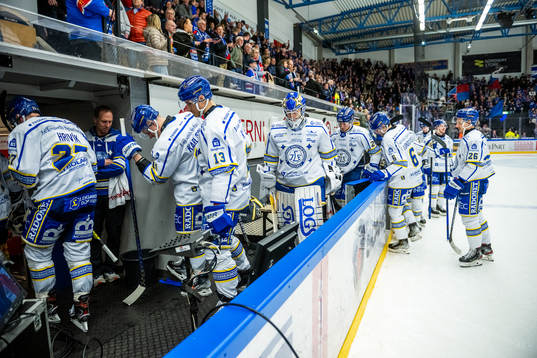 Leksands spelare deppar