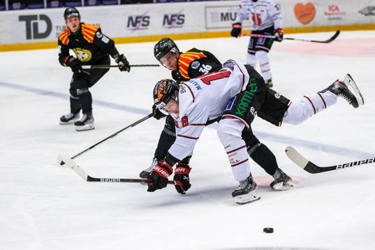 Örebros Rodrigo Abols och Brynäs Linus Ölund