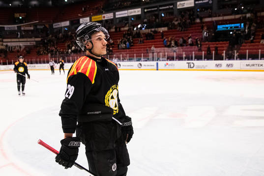 Brynäs Oscar Birgersson deppar