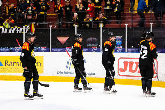 Brynäs spelare deppar