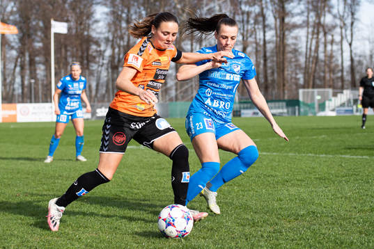 Kristianstads Alice Nilsson och Kalmars Hallbera Gudny