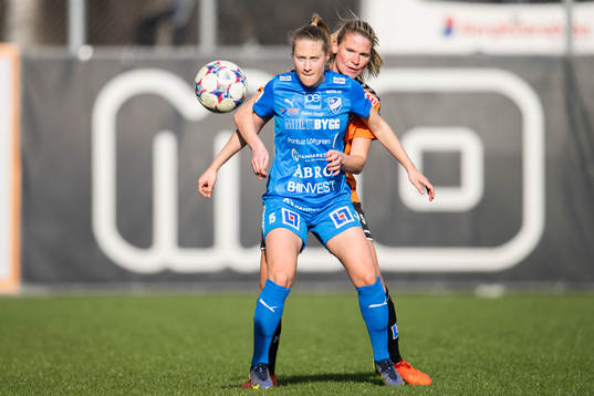 Kristianstads Klara Rybrink och Kalmars Juliette Mikaela
