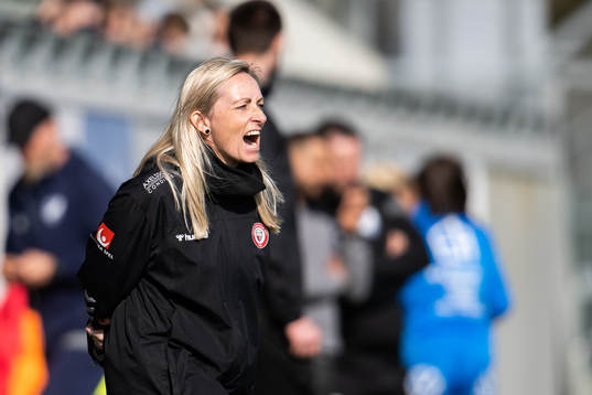 Kristianstads tränare Elisabet Gunnarsdóttir