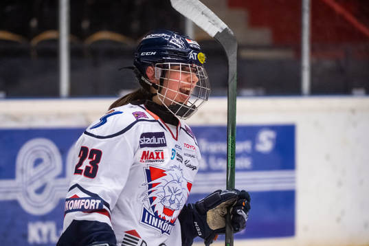 Linköpings Lisa Östrup jublar