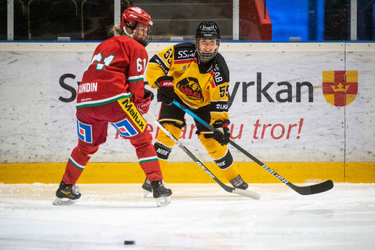 Modos Wilma Sundin och Luleås Signe Jonsson
