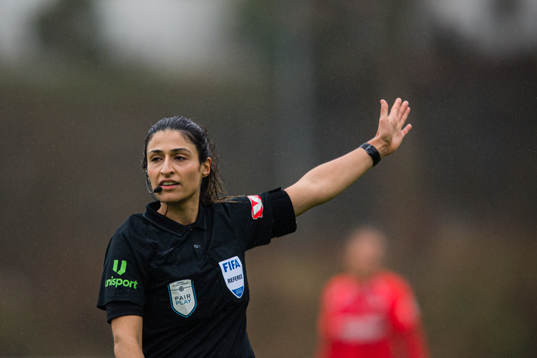 Sarah Fatemeh Zangeneh, referee
