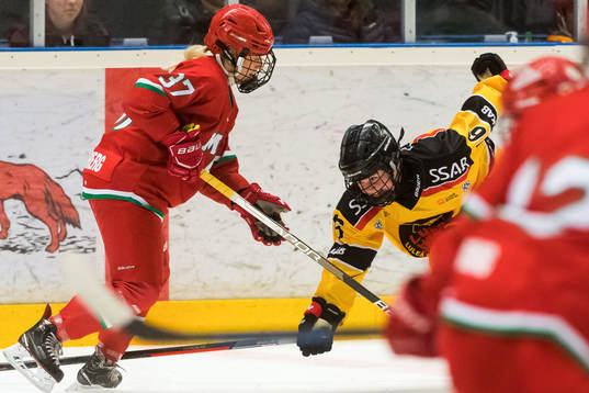 Luleås Engla Ranqvist och Modos Frida Norberg