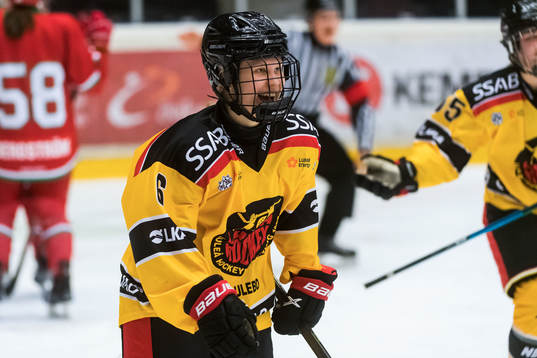 Luleås Engla Rankvist jublar