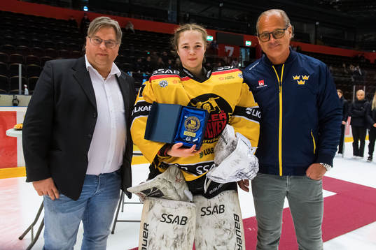 Luleås Målvakt Emmy Nordström-Åmark