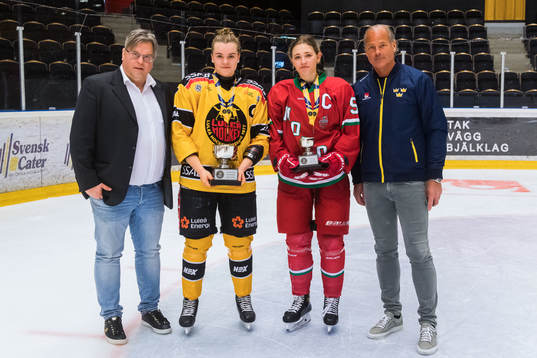 Luleås Tilde Sjödin och Modos Olivia Lindberg
