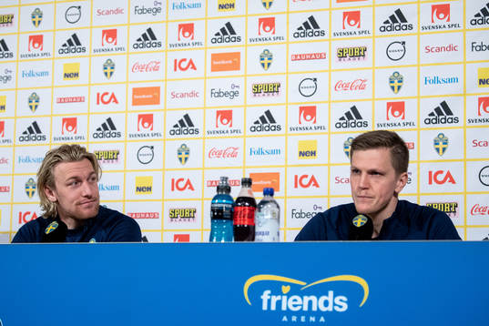Emil Forsberg and Joakim Nilsson