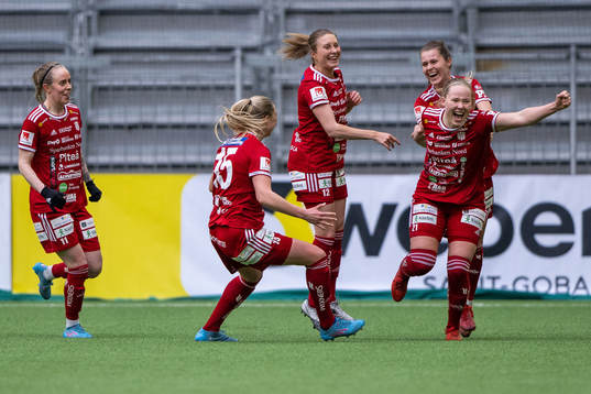 Piteås Hlin Eiriksdottir jublar
