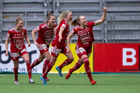 Piteås Hlin Eiriksdottir jublar