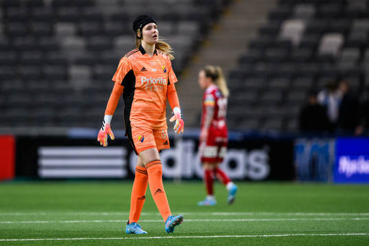 Djurgårdens målvakt Elvira Björklund