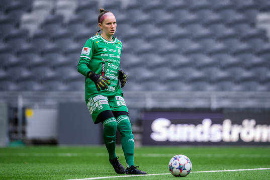 Piteås målvakt Amanda McGlynn