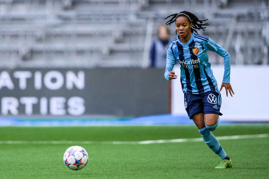 Djurgårdens Linda Maserame Motlhalo