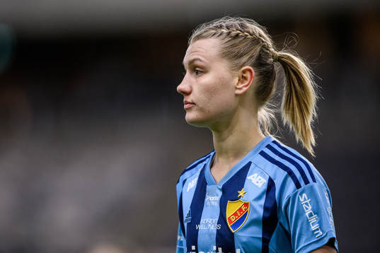 Djurgårdens Sara Olai deppar