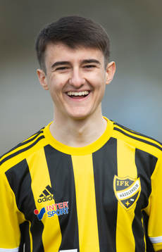 7 IFK Hässleholms Armin Culum i A-truppen, lagbild och