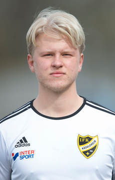 7 IFK Hässleholms Jacob Holmberg i A-truppen, lagbild och