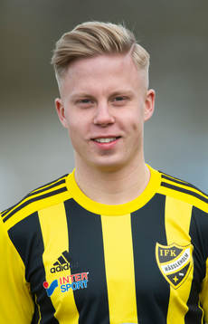 IFK Hässleholms Wictor Willseus i A-truppen, lagbild och