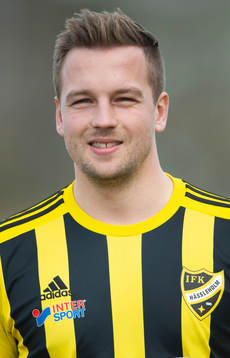 IFK Hässleholms Hampus Rydh i A-truppen, lagbild och