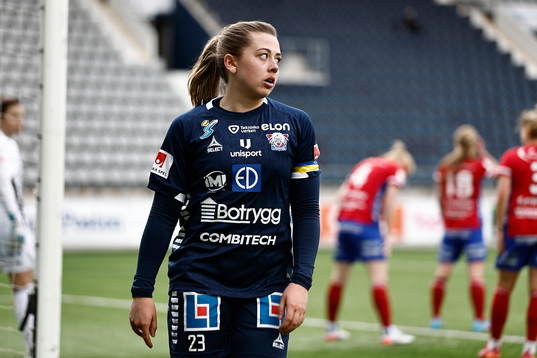 Linköpings Cornelia Kapocs deppar