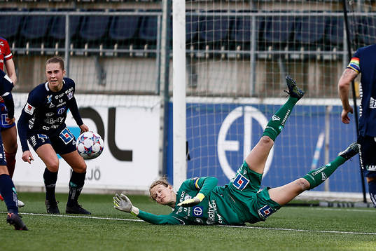 Linköpings målvakt Cajsa Andersson