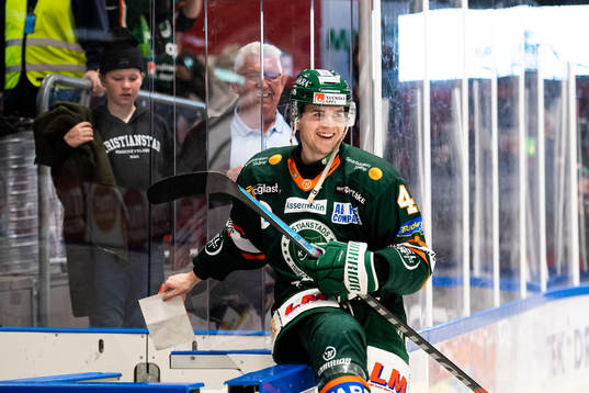 Kristianstads Melker Eriksson jublar