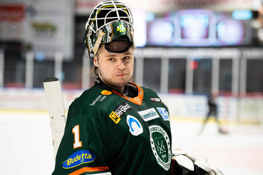 Kristianstads målvakt Frederik Dichow