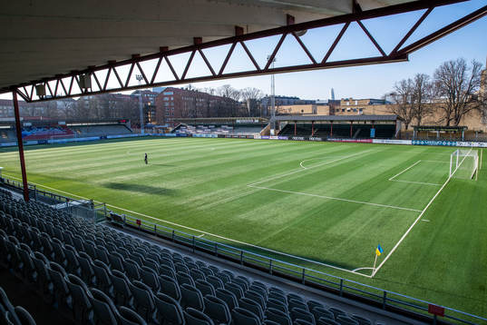 Interör av Malmö idrottsplats