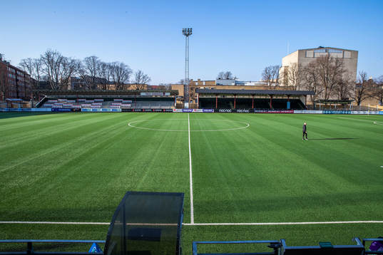 Interör av Malmö idrottsplats