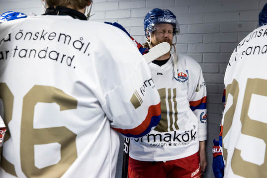 Oskarshamns Philip Samuelsson innan åttondelsfinal två i