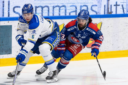Leksands Alexander Lundqvist och Oskarshamns Cameron Brace