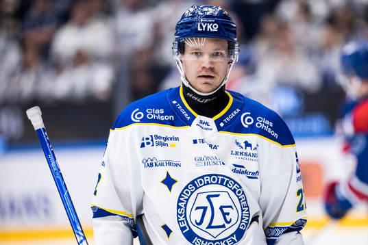Leksands Tobias Ekberg deppar