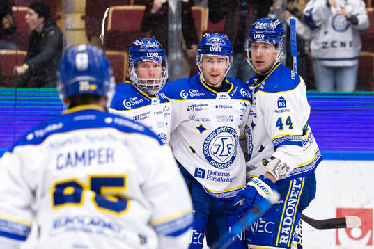 Leksands Patrik Zackrisson, Mikael Ruohomaa och Carter