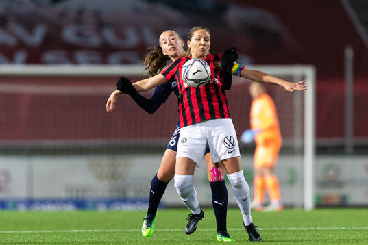 Rosengårds Athinna Persson Lundgren och Brommapojkarnas