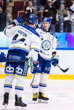 Leksands Mikael Ruohomaa jubel