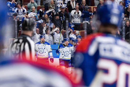 Leksands Marek Hrivik jublar