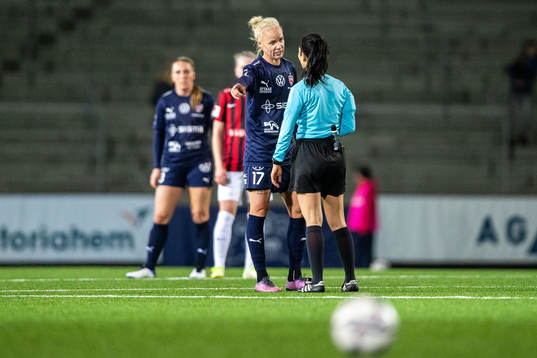 Rosengårds Caroline Seger i samtal med domare Maral Mirzai